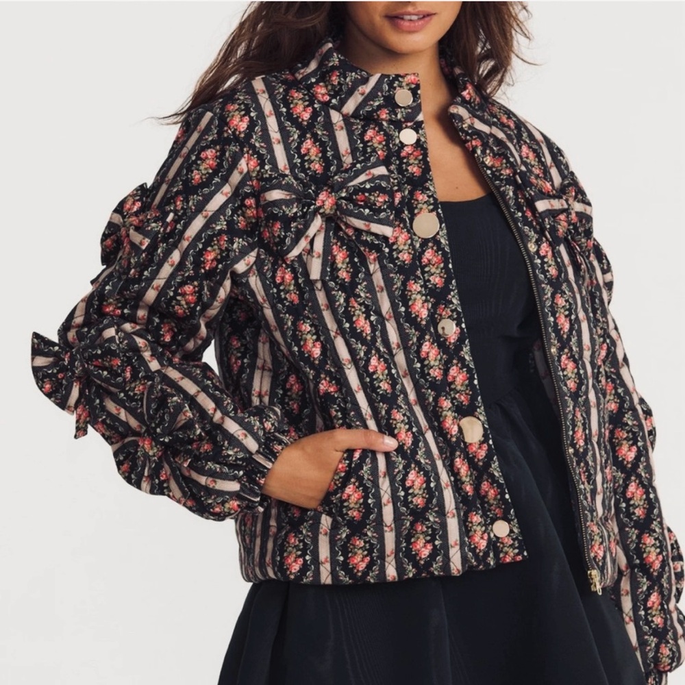 Loveshackfancy Gianna Jacket-Size L - image 2